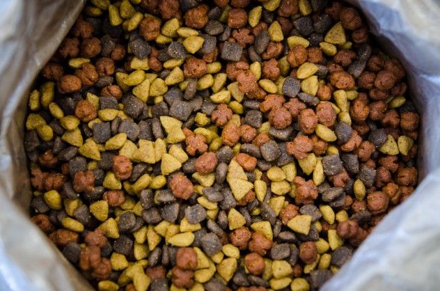 bag of pet food